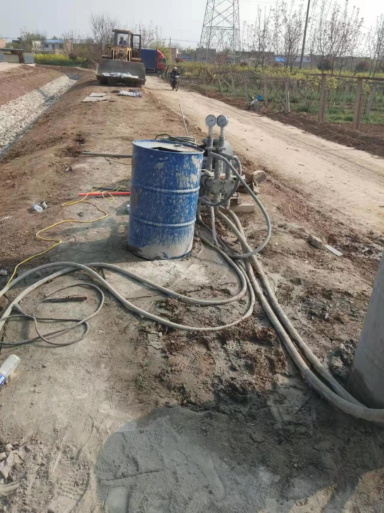 石河子乡顶管注浆